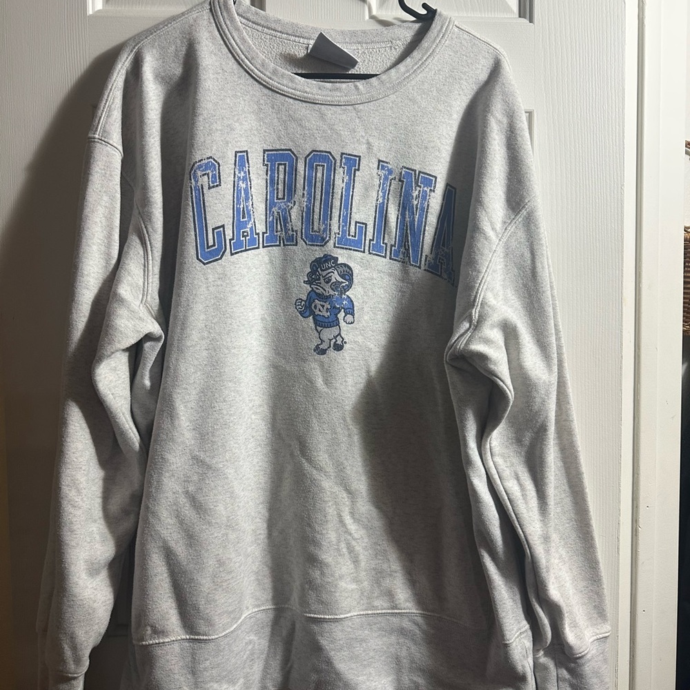 Champion Carolina Gray Crewneck Sweater